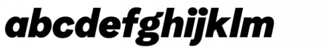 Albra Grotesk Black Italic