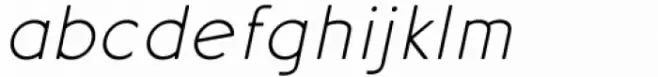 Aotani Thin Italic