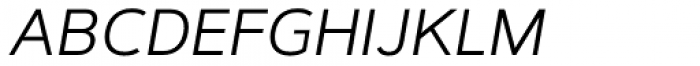 Artegra Sans SC Light Italic