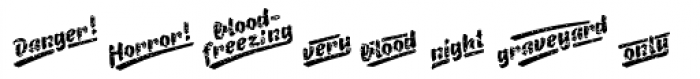 B-Movie Splatter-Words