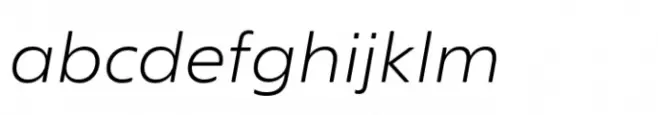 Bajazzo Rounded Expanded Extralight Italic