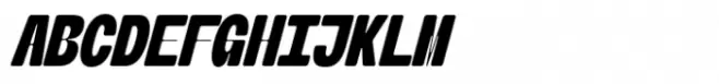 Banigar Round Condensed Black Italic