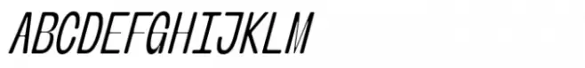 Banigar Round Condensed Italic