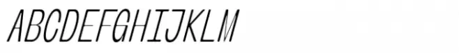 Banigar Round Condensed Light Italic