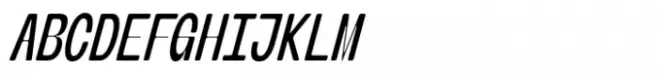 Banigar Round Condensed Medium Italic