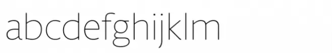 Berlingske Sans Round Std Thin