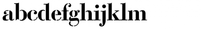 Bodoni Classic Stencil