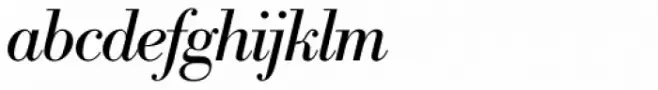 Bodoni Nr 1 SH Italic