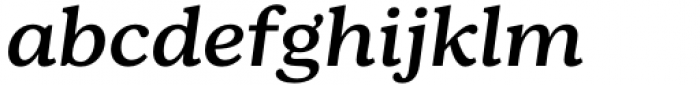 Bogue Slab Medium Italic