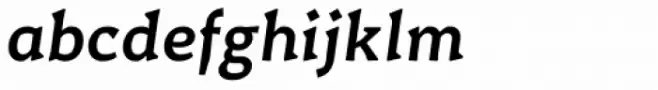 Certa Serif Medium Italic