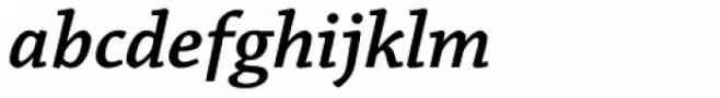 Chaparral Pro SemiBold Italic