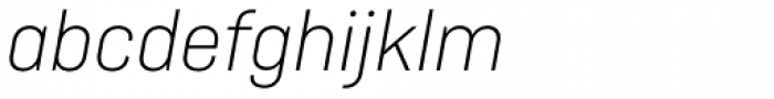 Ciutadella Display Extra Light Italic