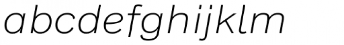 Classic Grotesque Pro Ext Light Italic