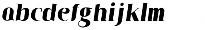 Claudia Fiesta Black Italic
