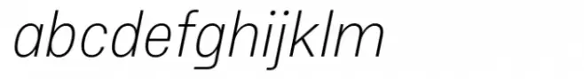 Corelia Thin Italic