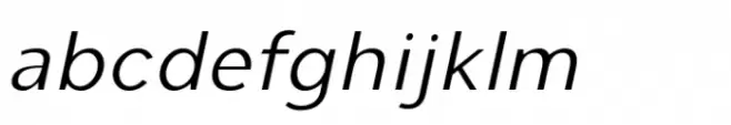 Cumhuriyet Pro Extra Light Italic