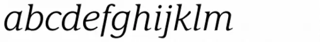 Delima Std Light Italic