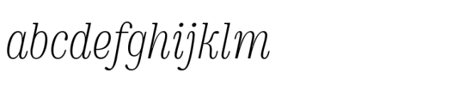 DT Augustina Slab Italic 1 Ul Light