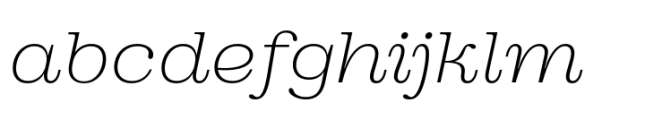 DT Augustina Slab Italic 7 Ul Light