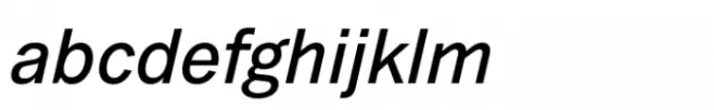 Du Nord Std Medium Italic