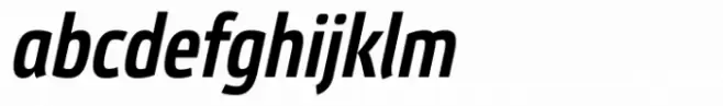 Etelka Medium Condensed Italic