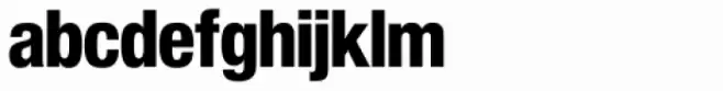 Europa Grotesk Nr 2 SH ExtraBold Cond