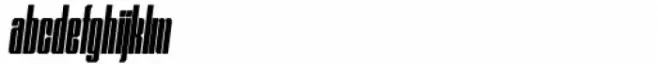 Exorts Compressed Medium Italic