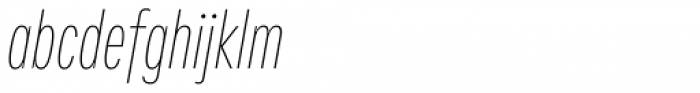 Fairweather Thin Italic