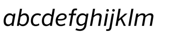 FF Sero Regular Italic