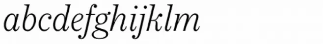 Fulmar VF Italic