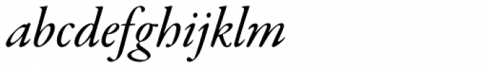 Garamond Premr Pro SubHead Med Italic