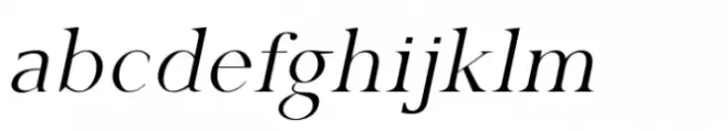 Gazi Pro Extralight Italic