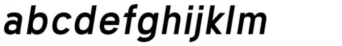 Geometris Semi-Condensed Semi Bold Oblique