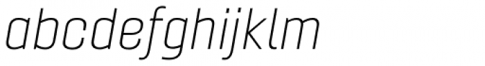 Gineso Extended Thin Italic