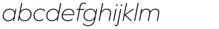 Graphie Extra Light Italic