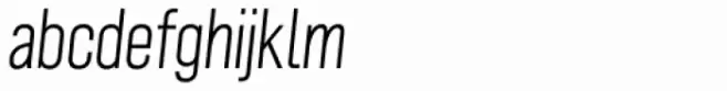 Grillmaster Narrow Extra Light Italic