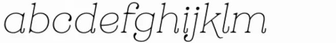 Grobek Alt Thin Italic