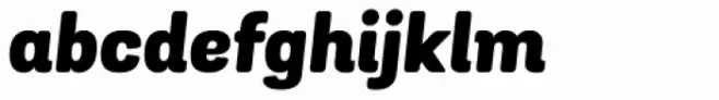 Grota Sans Rounded Black Italic