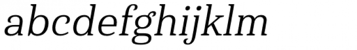 Haboro Serif Normal Regular Italic