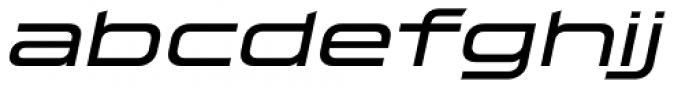 Hyperspace Race Extended Italic