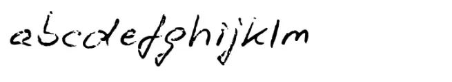 Iris Hand Variable Font