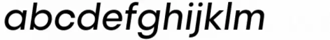Izmir Medium Italic