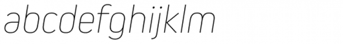 Kiro Thin Italic