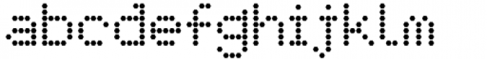 LED pixel H Slab Serif