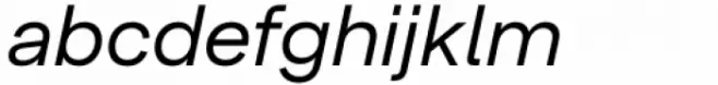 Lens Grotesk Book Italic