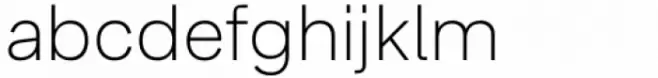 Lens Grotesk Extra Light