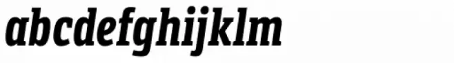LFT Etica Sheriff Compressed Bold Italic
