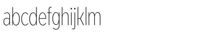Modica Pro Condensed Thin