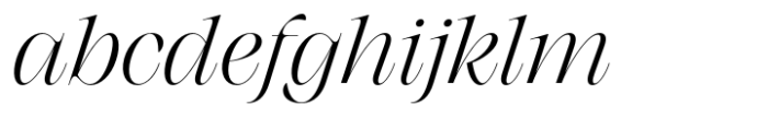 Monarque Light Italic