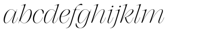 Monarque Thin Italic
